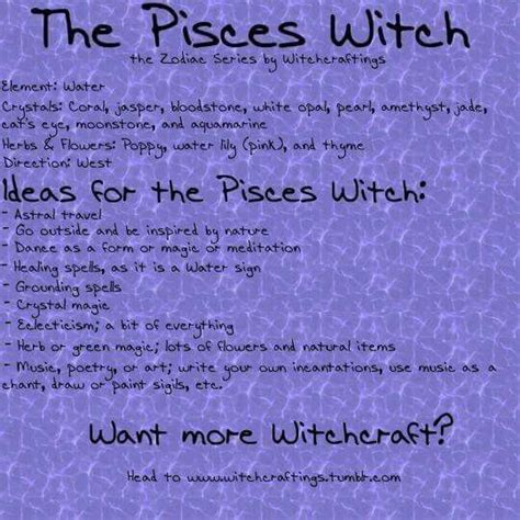 Pisces fairy witch